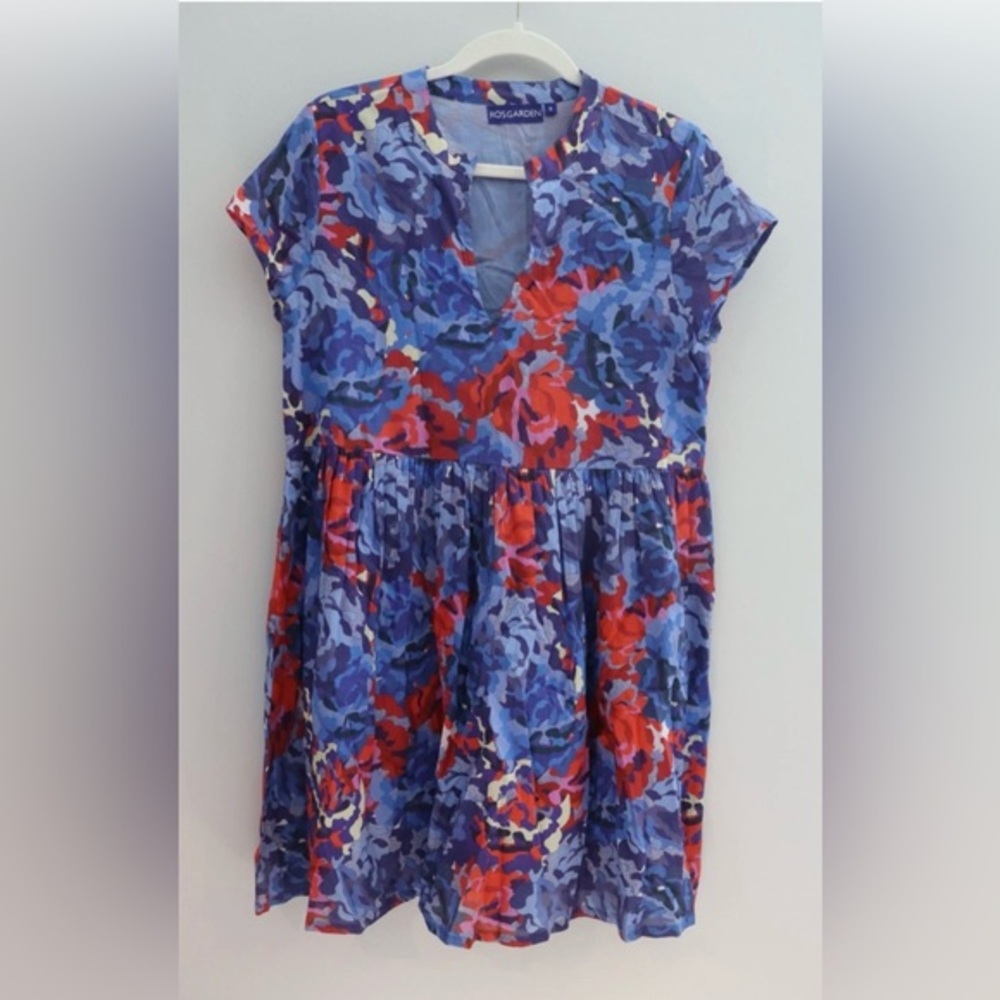 RO'S GARDEN Bikaner Floral Dress size Small Excellent